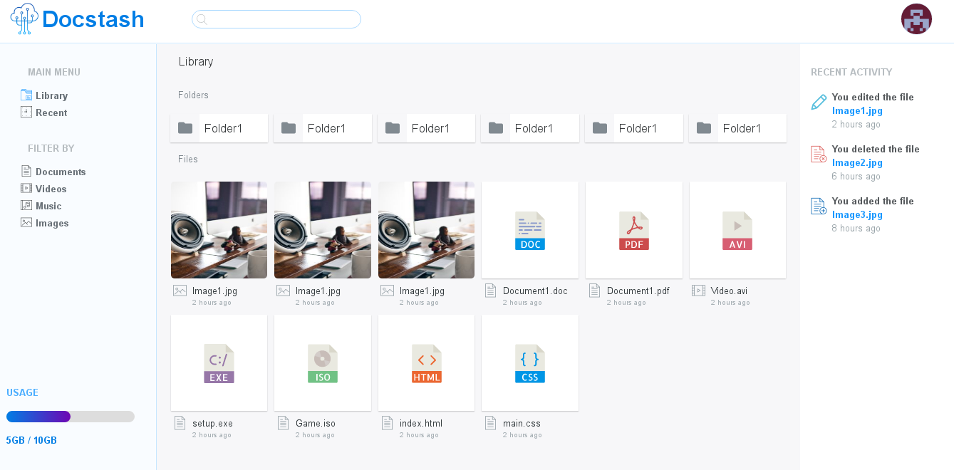 Docstash Static Version